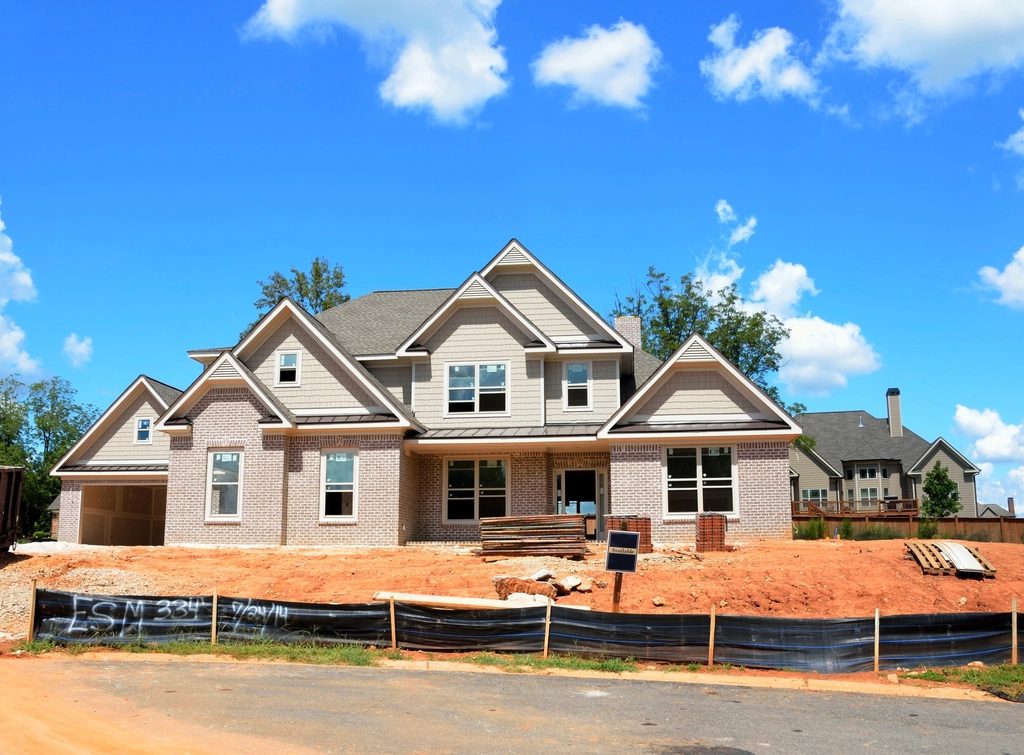 New home under construction